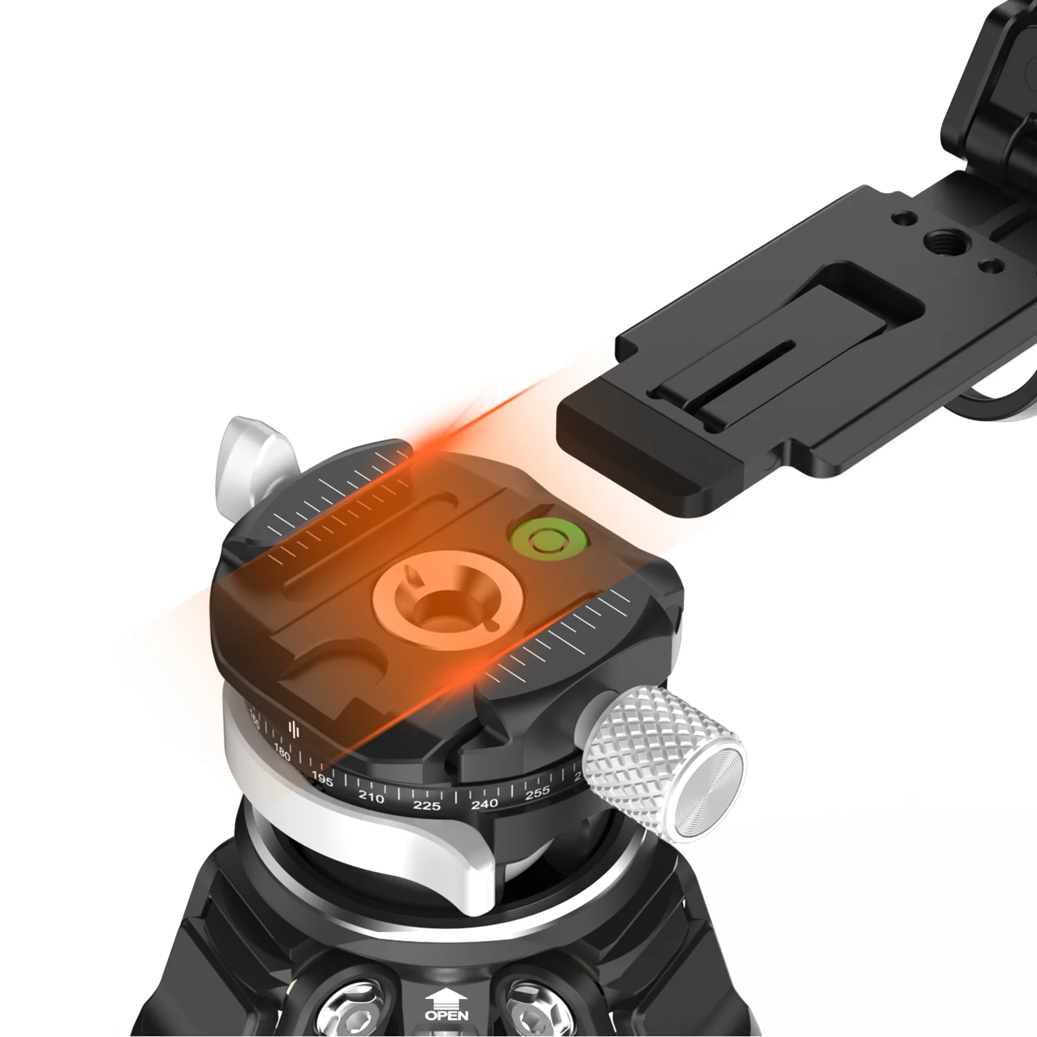 COMAN DP58 Magnetic Phone Tripod Multi Angle Arca Swiss Quick Install - Image 9