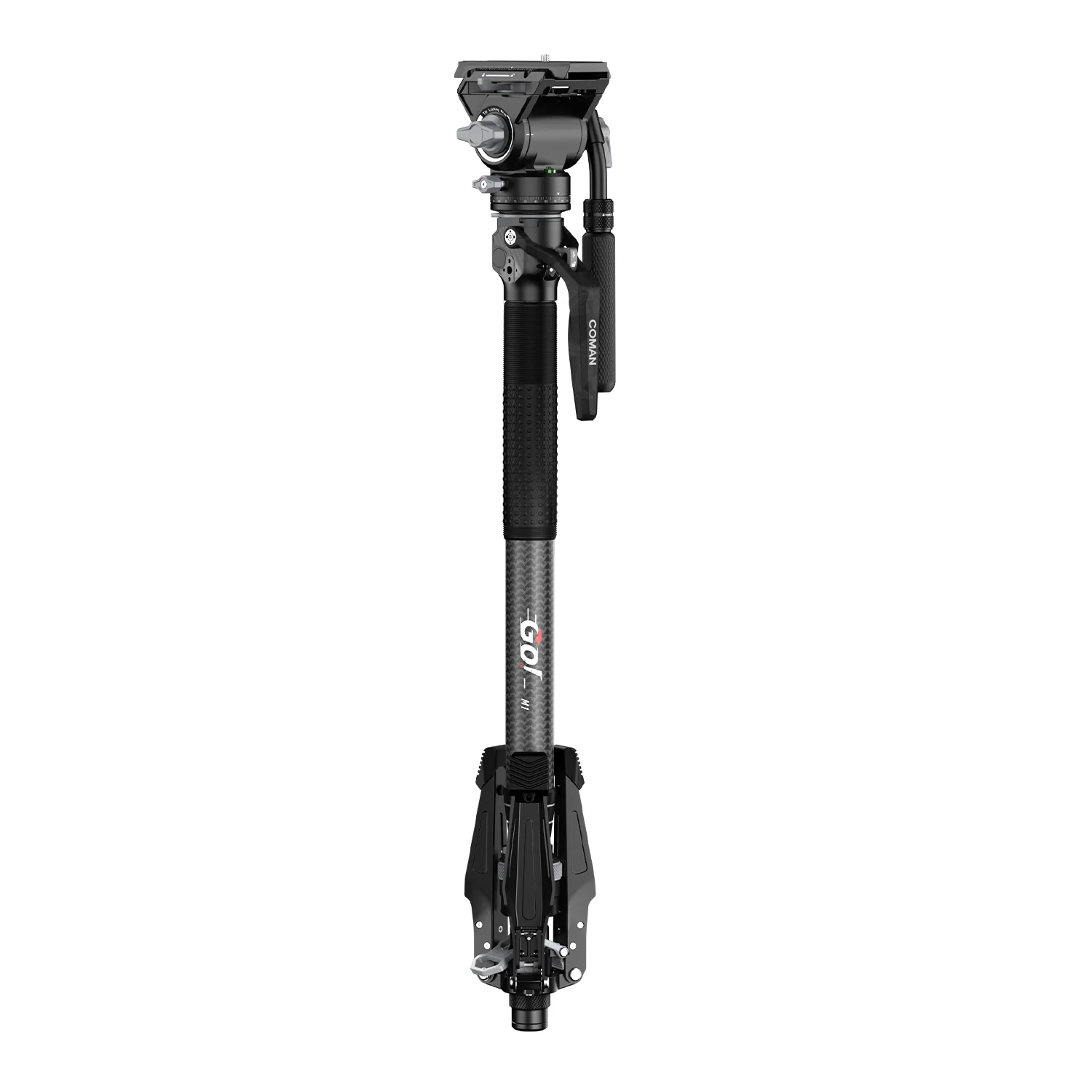 COMAN M1 & M1V5 Portable Lightweight Carbon Fiber Monopod Stable Support 44.1 lbs - Image 8