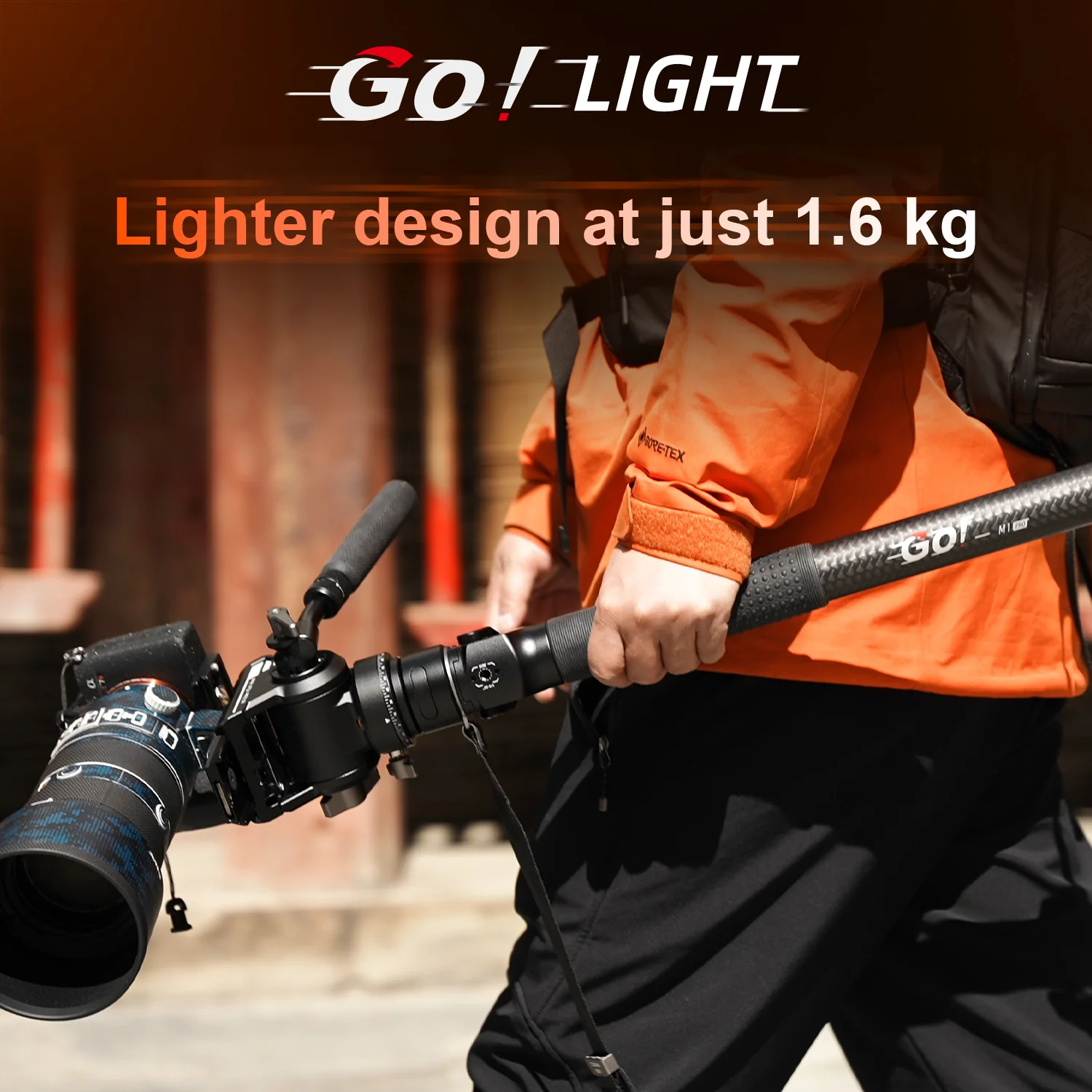 COMAN M1 Pro V5 Carbon Fiber Monopod One Click Quick Release 69in for Photo Video - Image 12