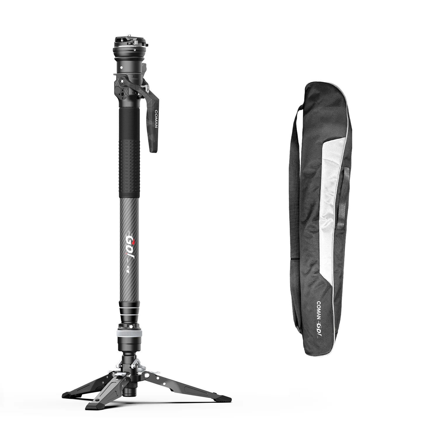 COMAN M1S Upgraded Lightweight Carbon Fiber Camera Monopod with Arca Quick Release System - Image 14