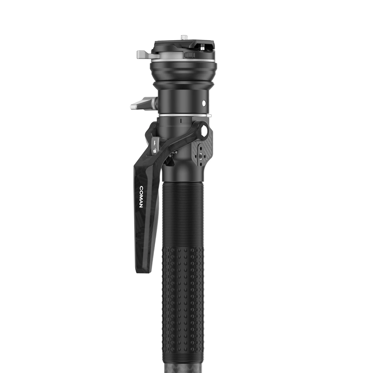 COMAN M1S Upgraded Lightweight Carbon Fiber Camera Monopod with Arca Quick Release System - Image 8