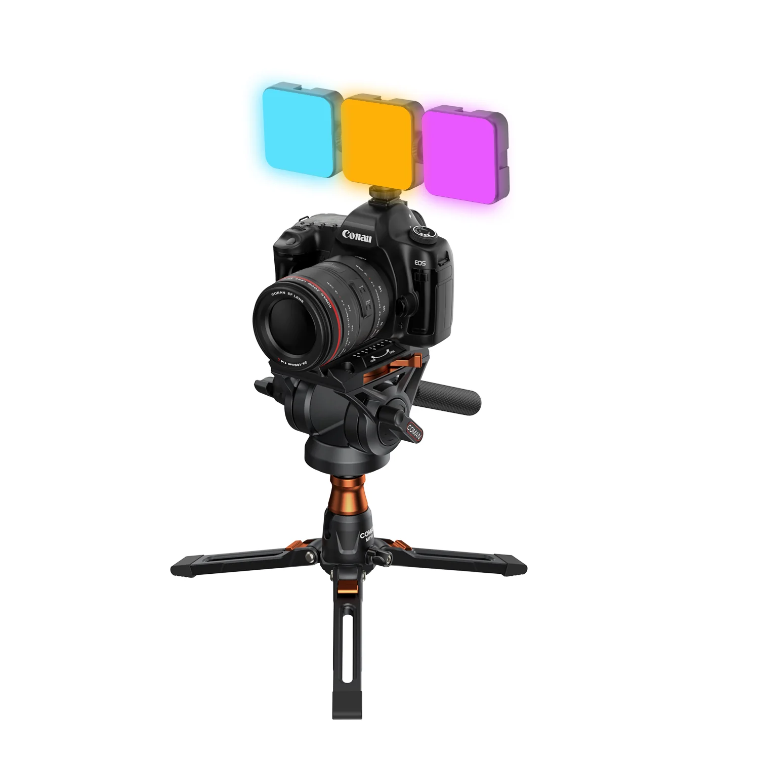 COMAN S65 Pocket RGB Fill Light for Vlogging Photography and Mobile Video - Image 3