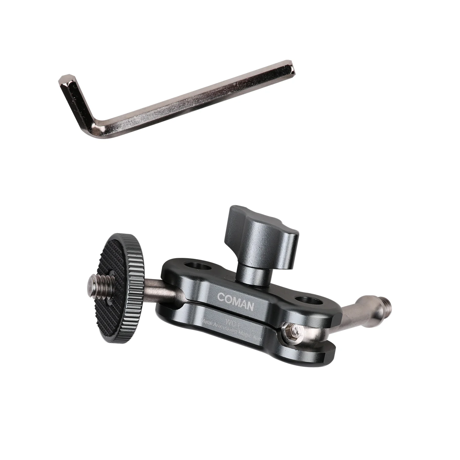 Coman WD1 Universal Magic Arm 1/4" Mount for Camera Tripod 110mm - Image 3