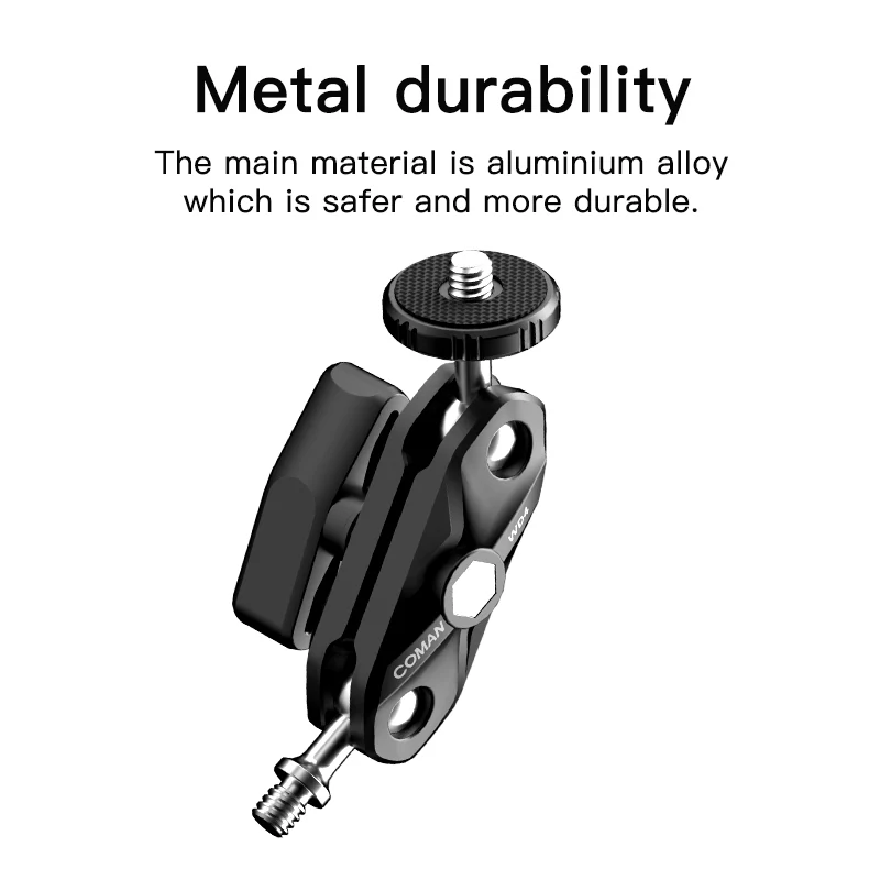 COMAN WD4 Magic Arm for Phones– 96mm 1/4" Adjustable Mount - Image 8