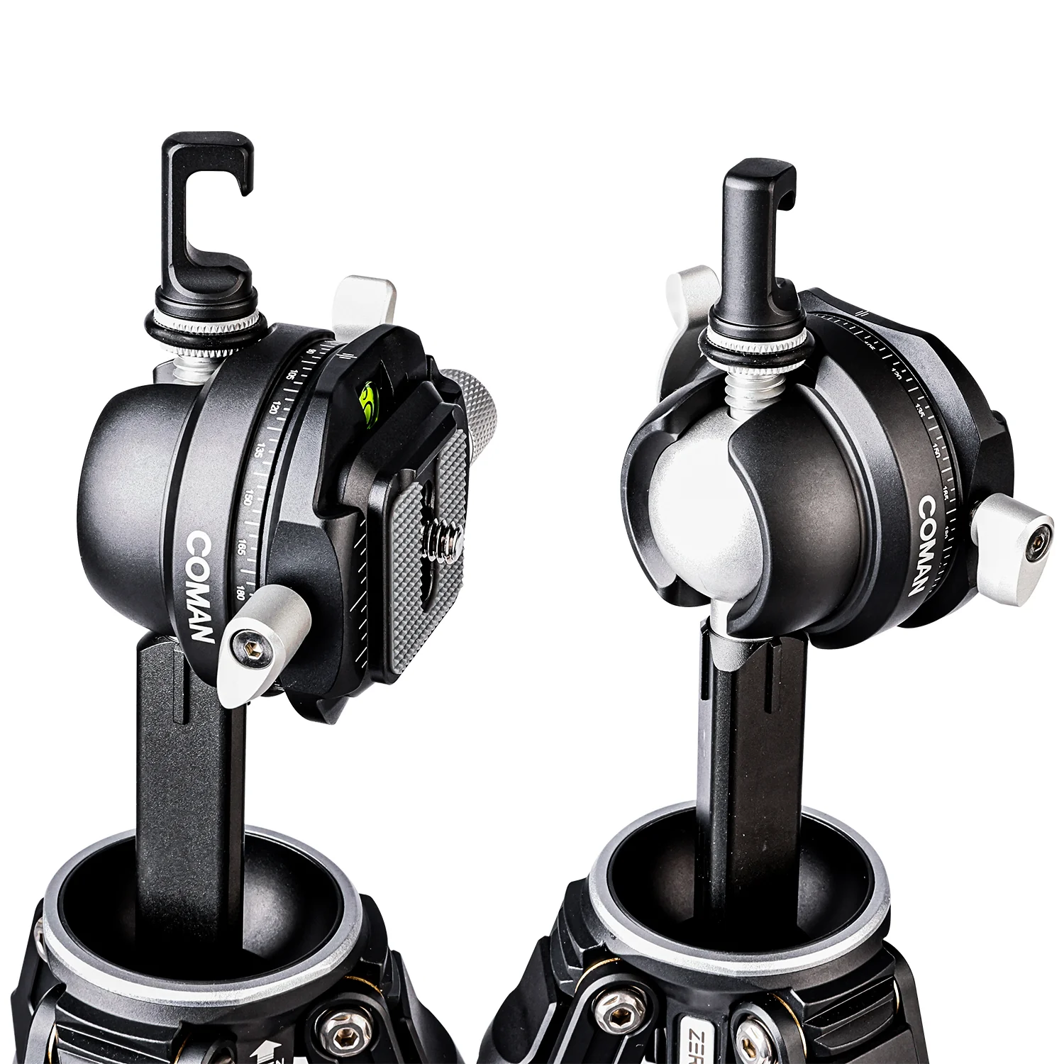 Coman Zero Y Professional Carbon Fiber Travel Tripod, 360° Ball Head, Arca Swiss for DSLR - Image 7