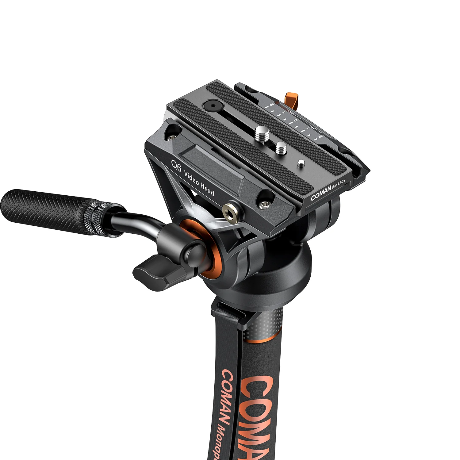 COMAN DX327AQ6 Fluid Head Monopod for Videography, DJI RS Compatible - Image 4